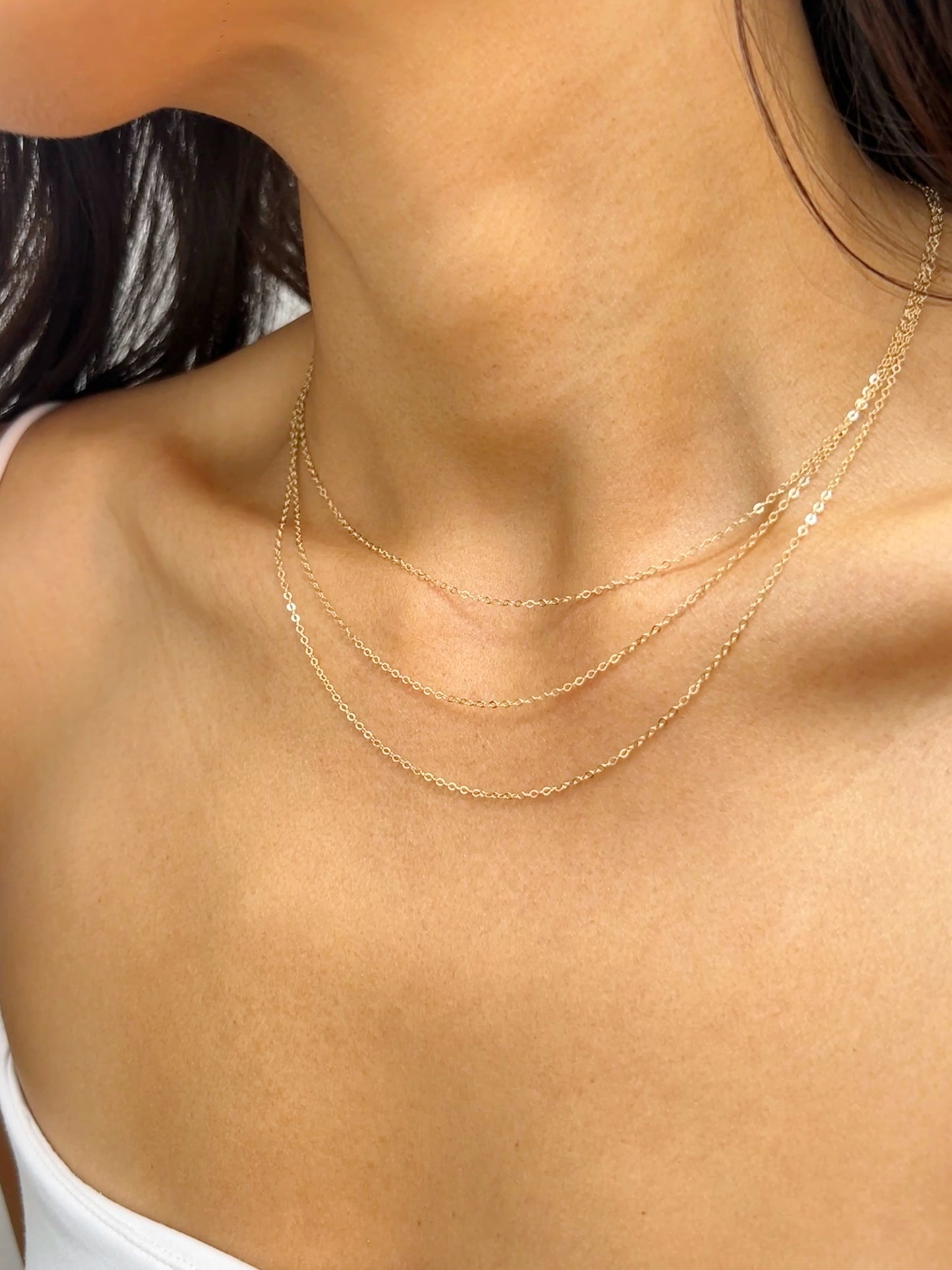 Collier "Solé" Initiale - Or 14K Gold Filled