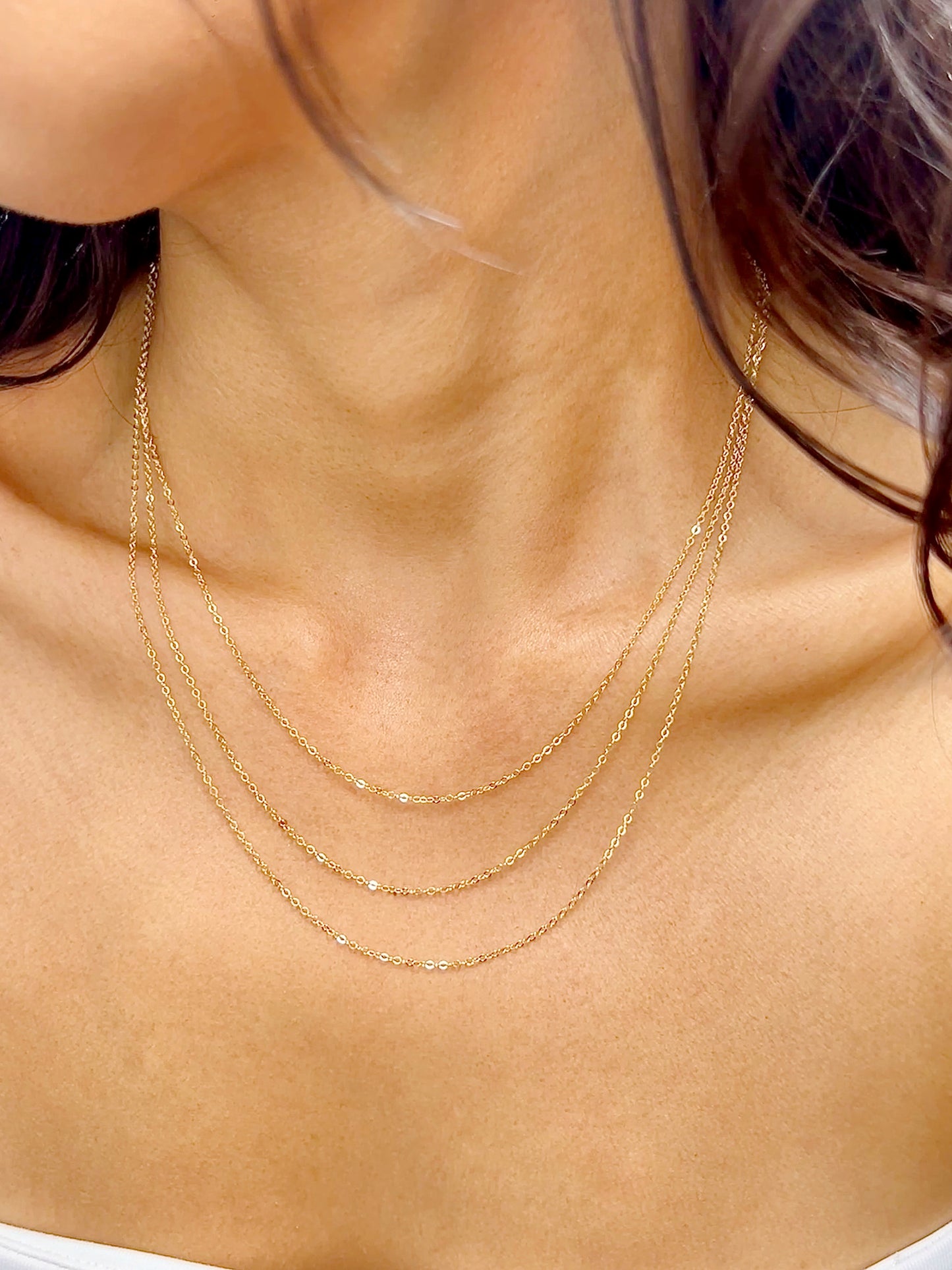 Collier "Solé" Initiale - Or 14K Gold Filled